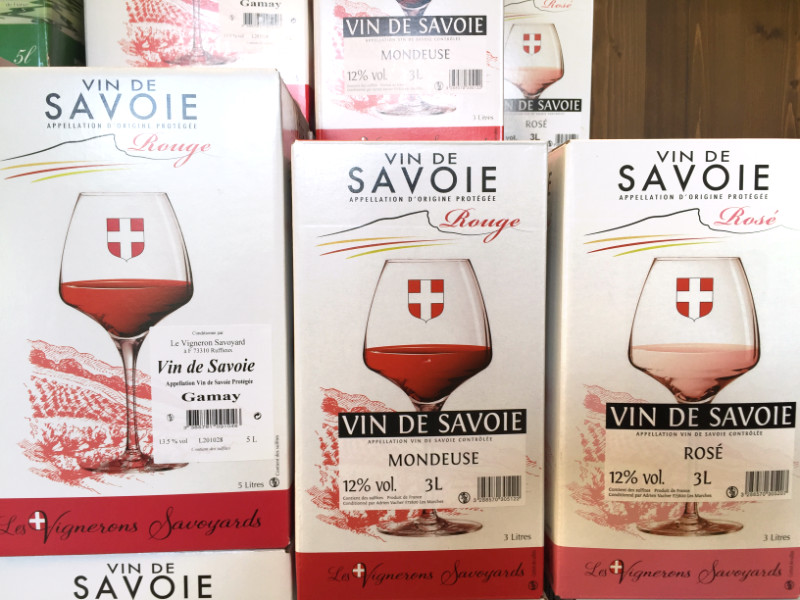 Les BIB des vins de Savoie en promo